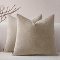 a moment Pack of 2 Decorative Chenille Throw Pillow Covers by amoment