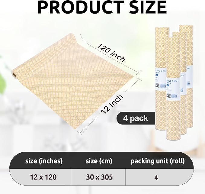 RAY STAR 12X120 Inch Shelf Liner - Image 5