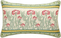 patdrea Designer Rectangle Throw Pillow Covers, Farmhouse Linen by Welcometopatdrea