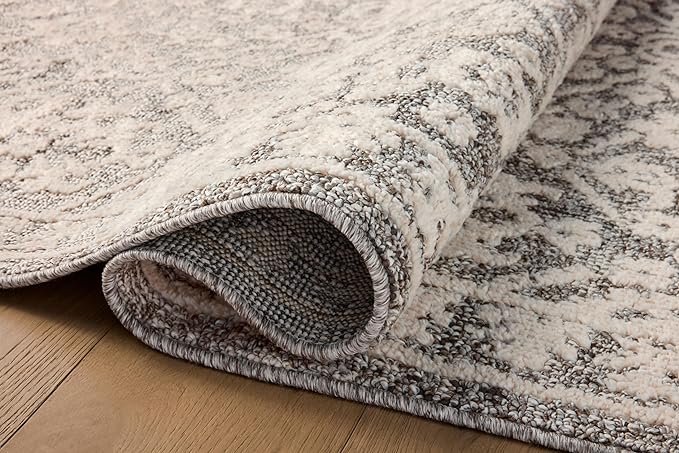 Loloi Magnolia Home by Joanna Gaines Gigi Collection GIG-01 Grey/Ivory 7'-10" x - Image 5