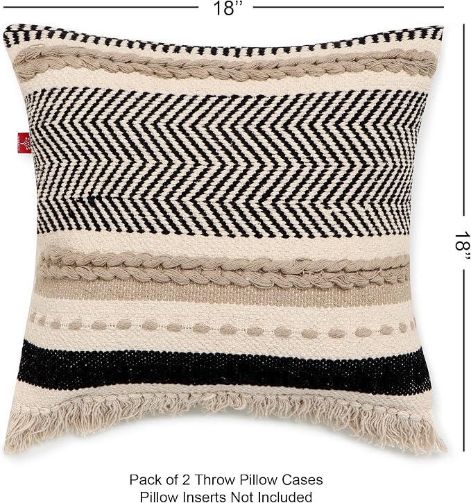 REDEARTH · Handmade Boho Throw Pillow Covers - Image 6