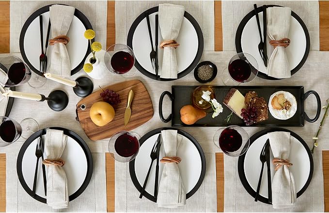 Solino Home Linen Table Runner 90 Inches Long - Image 9