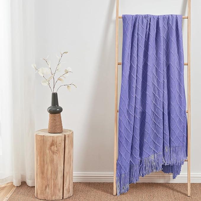 inhand Knitted Throw Blanket for Couch and Bed, Soft Living Room Home Decor - Image 7