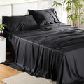 Bedsure King Size Sheet Set, Cooling Sheets King, Rayon Derived from Bamboo by BEDSURE