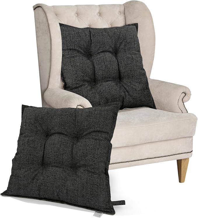 SINSOSSO Large Floor Pillows 22", Thickened Bite-Size Memory Foam Square - Image 7