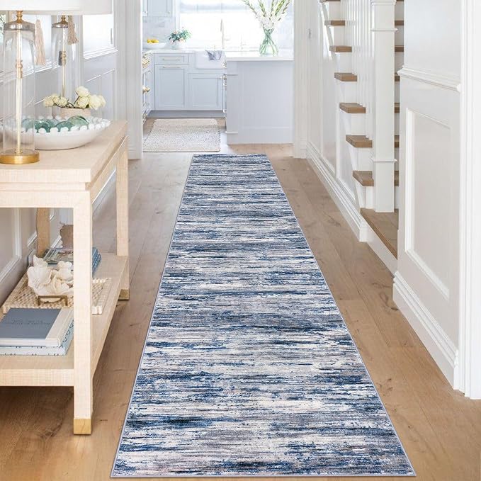 2.6x16 Modern Abstract Runner Rug - Image 2