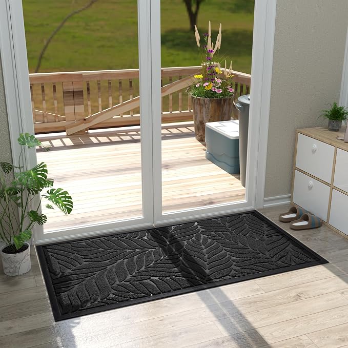 Yimobra 47x24 Large Door Mat Outdoor Indoor, All-Season Waterproof Door Mat - Image 3