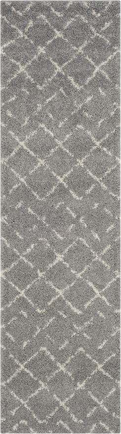 SAFAVIEH Arizona Shag Collection Runner Rug - Image 2