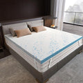 OhGeni 3 Inch Cooling King Size Gel Memory Foam Mattress Topper Pad, Medium by OhGeni