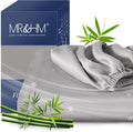 MR&HM Twin XL Fitted Sheet Only, Ultra-Soft Rayon Derived from Bamboo & by MRHM