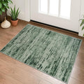 Modern Abstract Entryway Rug Indoor 2x3 Washable Rug Non-Slip Soft Small Area by lansny