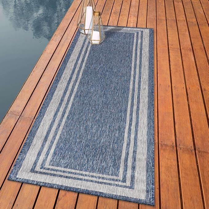 Keen Home Design Terrace Outdoor Runner Rug by KeenHomeDesign