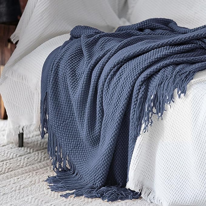 LOMAO Knitted Throw Blanket - Image 6