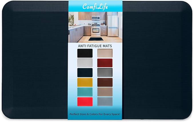 ComfiLife Anti Fatigue Floor Mat – 3/4 Inch Thick Kitchen Mats by ComfiLife