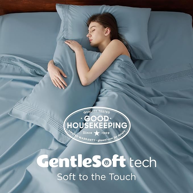 Bedsure Deep Pocket Twin Sheets Set - Image 5