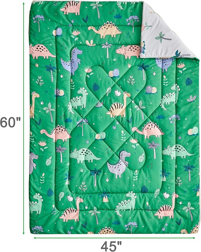 DuShow Dinosaur Toddler Bedding Set - Image 4