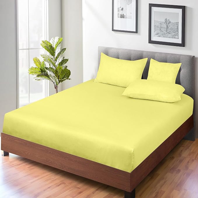 ROYALE LINENS 300 Thread Count 100% Long Staple Combed Cotton Fitted Sheet Full - Image 7