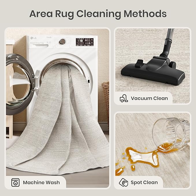 Valenrug Washable Rugs 5x7 - Image 6