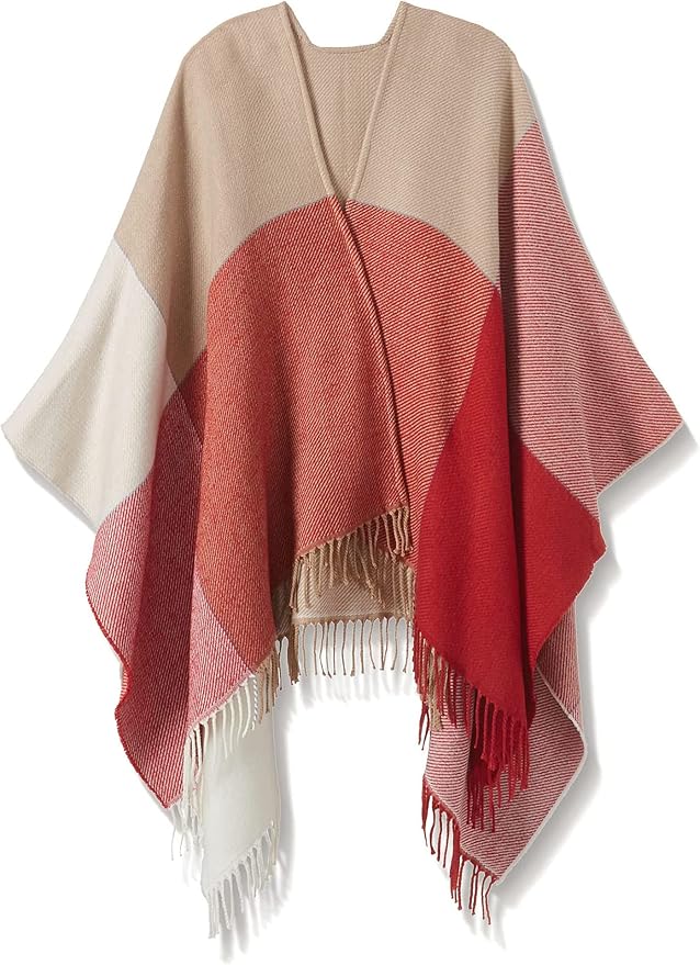 Breezy Lane Women's Shawl Wraps Warm Poncho Ruana Wrap Cardigan by BreezyLane