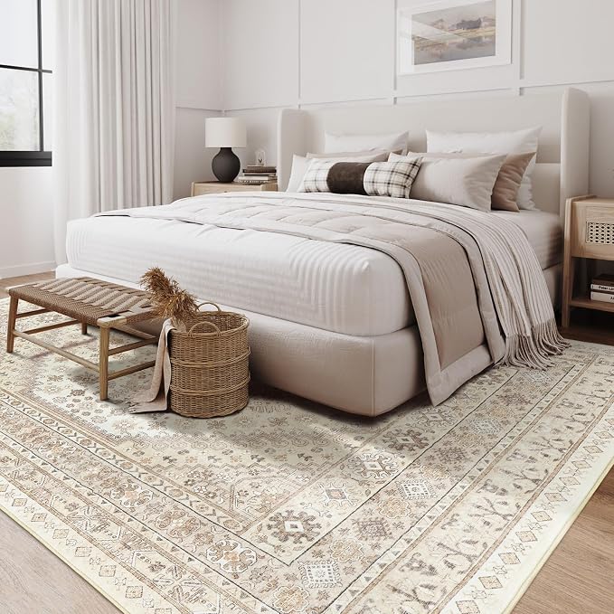 zesthome 8x10 Area Rugs for Living Room, Non-Slip Backing Washable Rugs - Image 7
