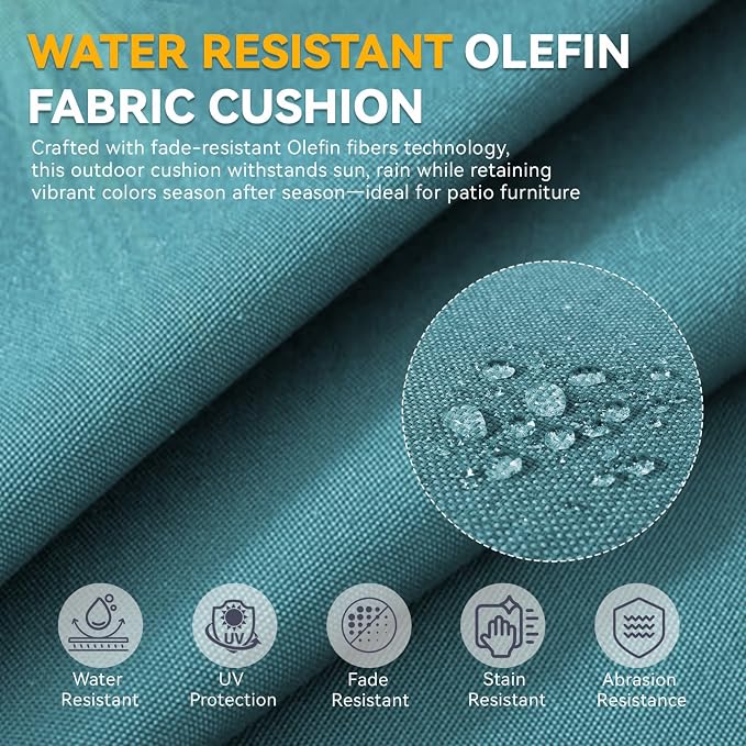 Outdoor Cushion Set for Furniture Patio Furniture, UV Resistant, Water Resistant - Image 5