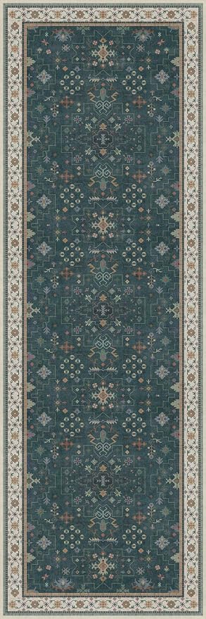 Dark Green 2x6 Kitchen Rug - Image 8