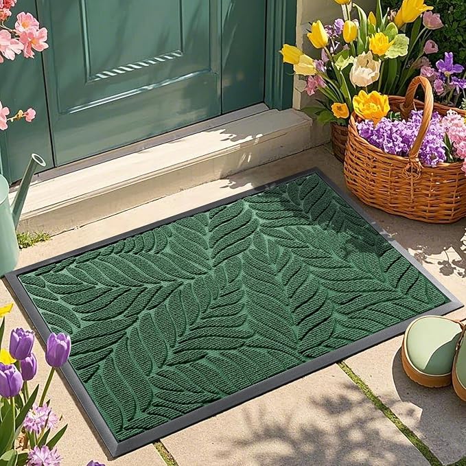 Yimobra Front Door Mat Outdoor Indoor, 29.5x17 All-Season Waterproof Door Mat - Image 9