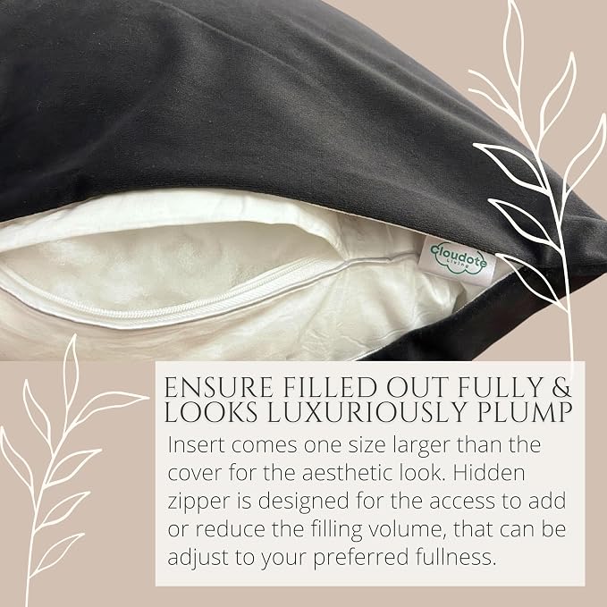 Solid Color Velvet Throw Pillow - Image 3