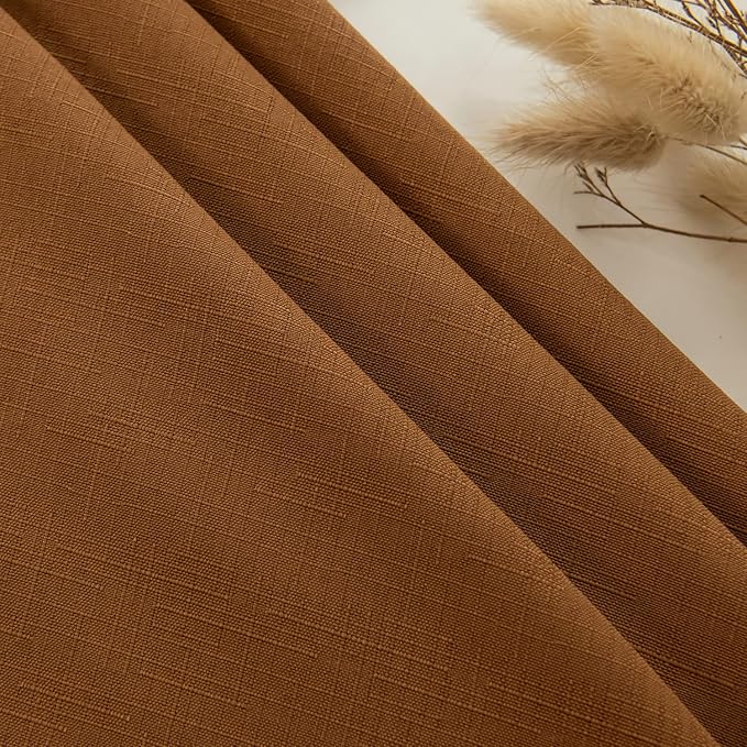 maxmill Fall Tablecloth Waterproof Spillproof Wrinkle Resistant Soft Linen - Image 8