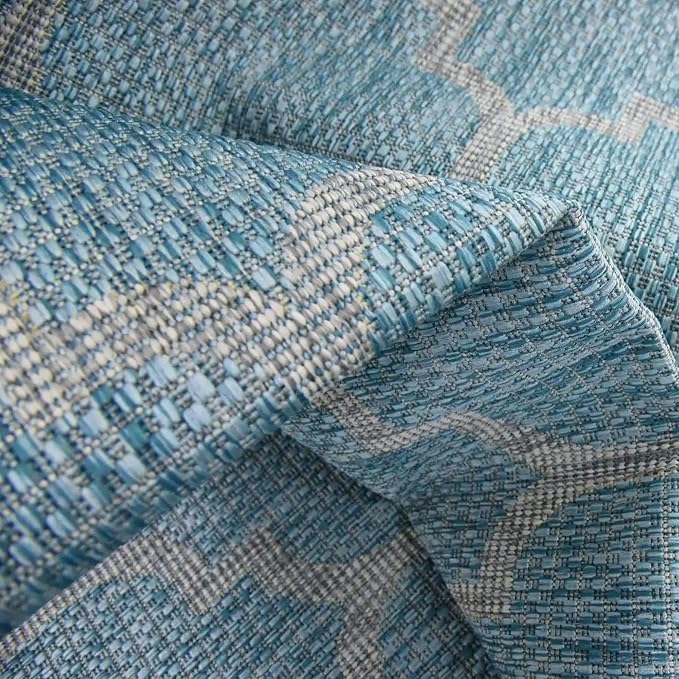 Unique Loom Outdoor Trellis Collection Area Rug - Image 6