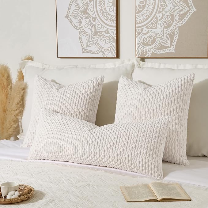 Kevin Textile 12x20 Inch Pillow Cover 1 Pack Boho Christmas Decorative Soft - Image 4
