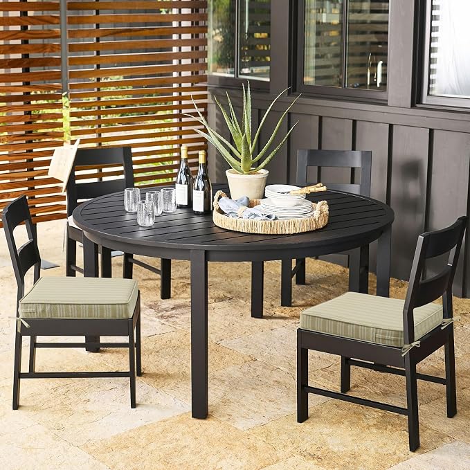 Outdoor Square Corner Seat Cushion, Non Slip Seat Cushion Pads - Image 2