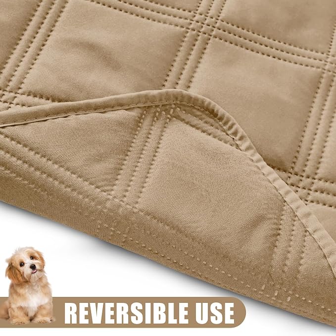 Smiry Waterproof Dog Bed Cover Blanket 52x82, Soft Reversible Pet Blanket - Image 3