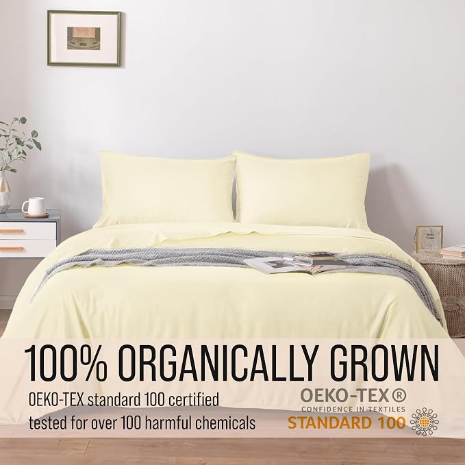 Bella Coterie Luxury Bamboo Viscose King Size Sheet Set | 100% Organically - Image 4