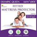 Olympic Queen Waterproof Mattress Protector by FourSeasonsEssentials
