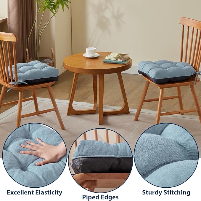 Chair Cushions for Dining Chairs, Seat Cushions for Kitchen Chairs, Indoor Seat - Image 5