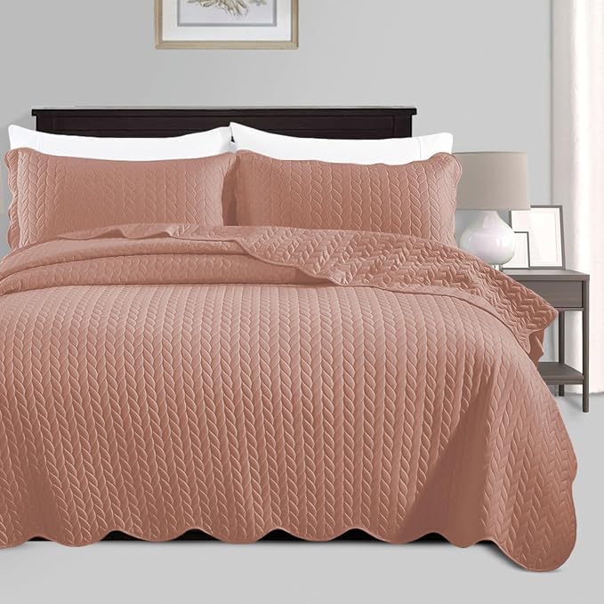 IR Imperial Rooms California King Quilt Bedding Set Size + 2 Pillow Shams by IRImperialRooms