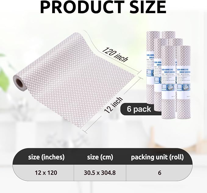 RAY STAR 12X120 Inch Shelf Liner - Image 5