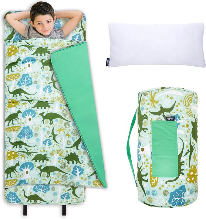 Wildkin Kids Original Nap Mat – Cozy Kids Sleep Mat by Wildkin