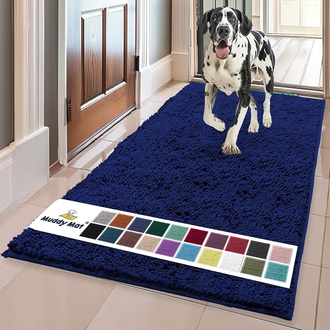 Muddy Mat® Shown on TV – Super Absorbent Door Mat Indoor, Microfiber Quick Dry by MuddyMat%C2%AE