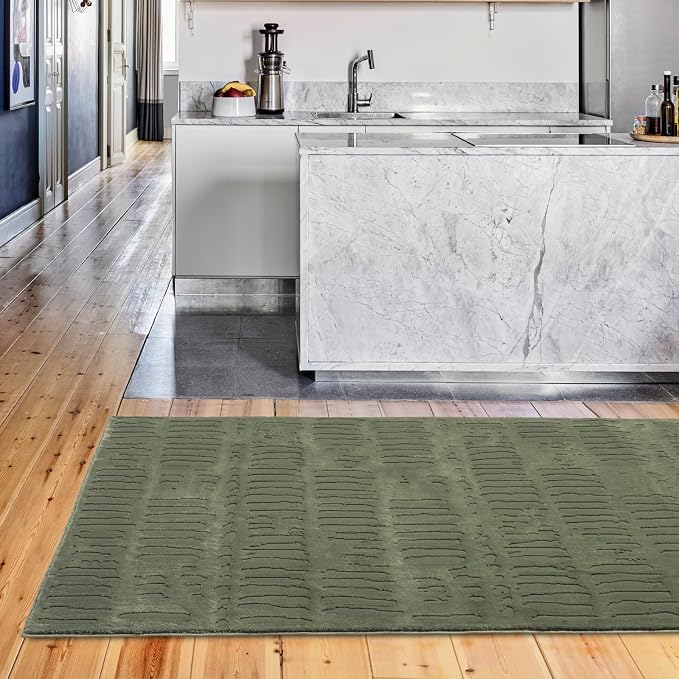 Revival Rugs Shell 3'11"x6'1" Machine Washable Area Rug - Image 2