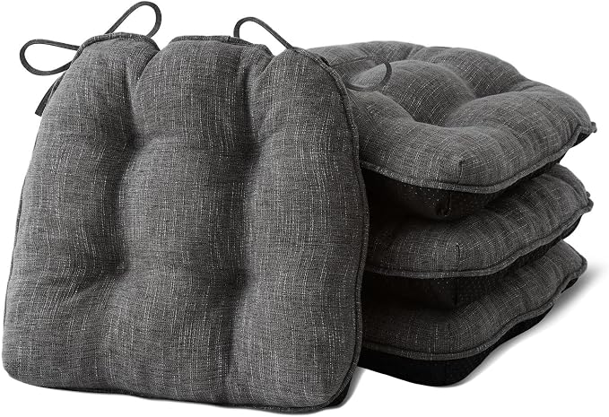 Chair Cushions for Dining Chairs Set of 4, Kitchen Chair Cushions, Chair Pads by IPYNBAP