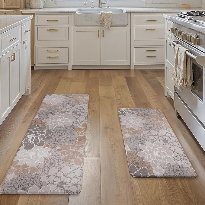 GENIMO Kitchen Mats for Floor, Kitchen Rugs Non Slip Washable Sets of 2 - Image 6