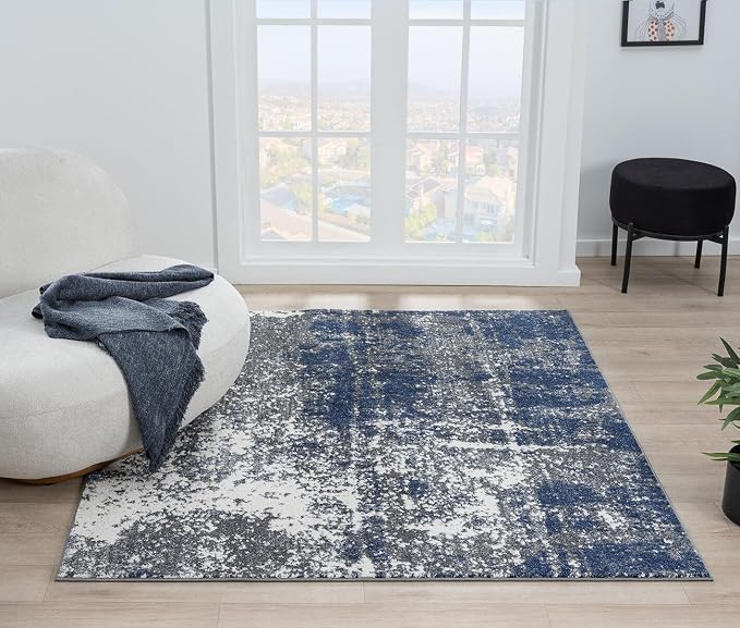 Keen Home Design Area Rugs - 5ft Round Non-Shedding by KeenHomeDesign