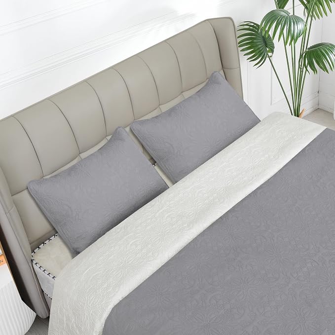 Easy-Going King Size Reversible Quilt Set - Image 2