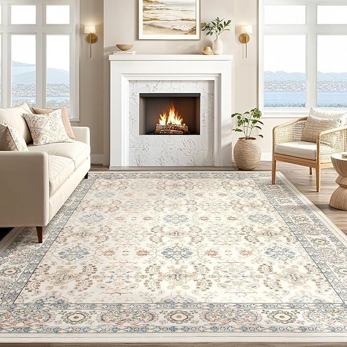 Vintage Living Room Area Rug 8x10 - Image 6