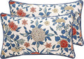 patdrea Designer Throw Pillow Covers Set of 2, Euro Elegant Linen by Welcometopatdrea