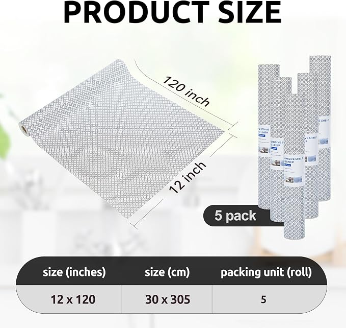 RAY STAR 12X120 Inch Shelf Liner - Image 5