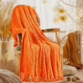 inhand Fall Throw Blanket Burnt Orange by inhand