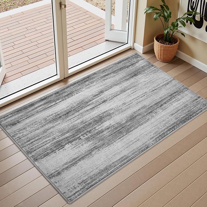 PADOOR Modern Abstract Entryway Rug by PADOOR